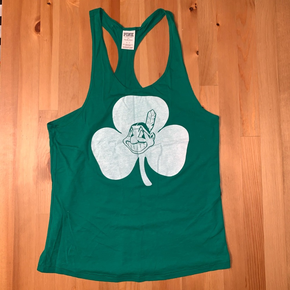 PINK Cleveland Indians tank